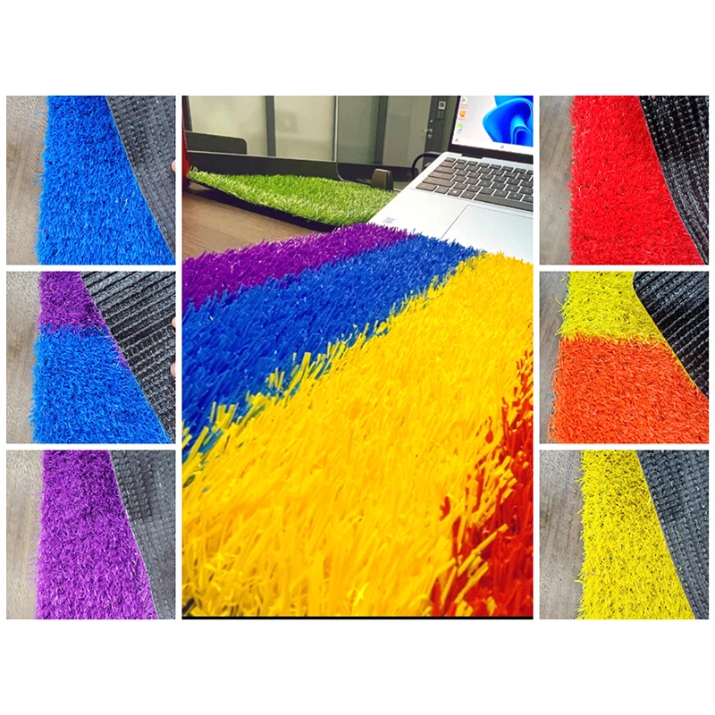 چمن مصنوعی رنگین کمان حیاط